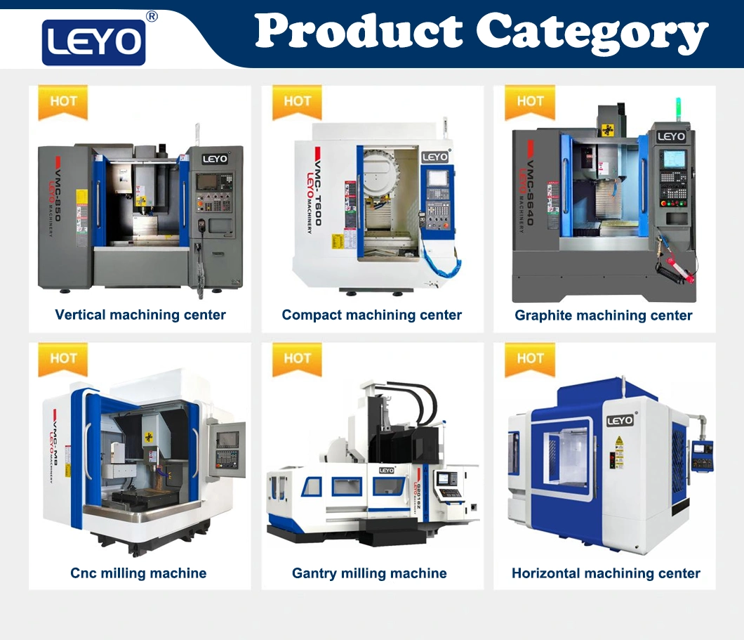 Leyo CNC Machining Center Wet Machining 5 Axis CNC Milling Machine 5 Axis CNC Machine Centre for Graphite