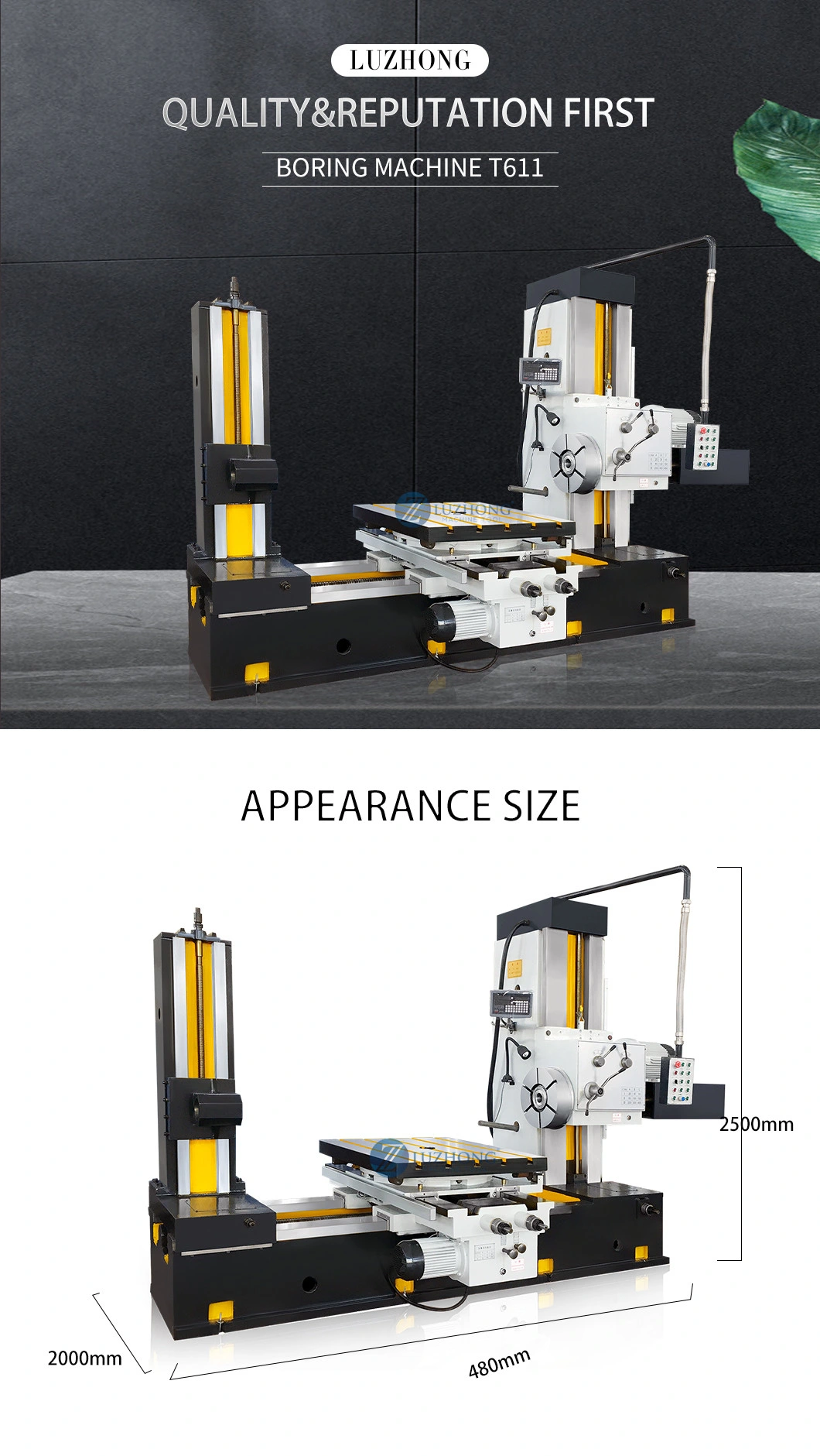 Horizontal Boring and Milling Machine Maual TX611 Metal Boring Machine price