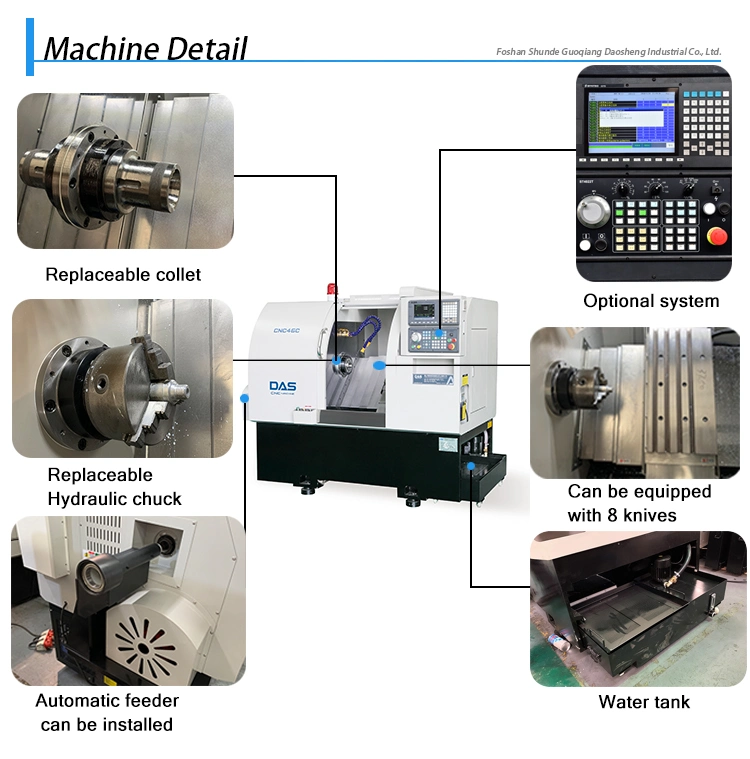 Dual-Spindle Dual-Channel Turning and Milling Lathe Machine with Factory Price