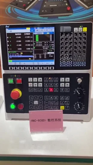 선반을 위한 손으로 운영하는 수치 제어 시스템을 갖춘 Hcnc Hnc-808di Ncuc 버스 400*200 알루미늄 합금 프레임